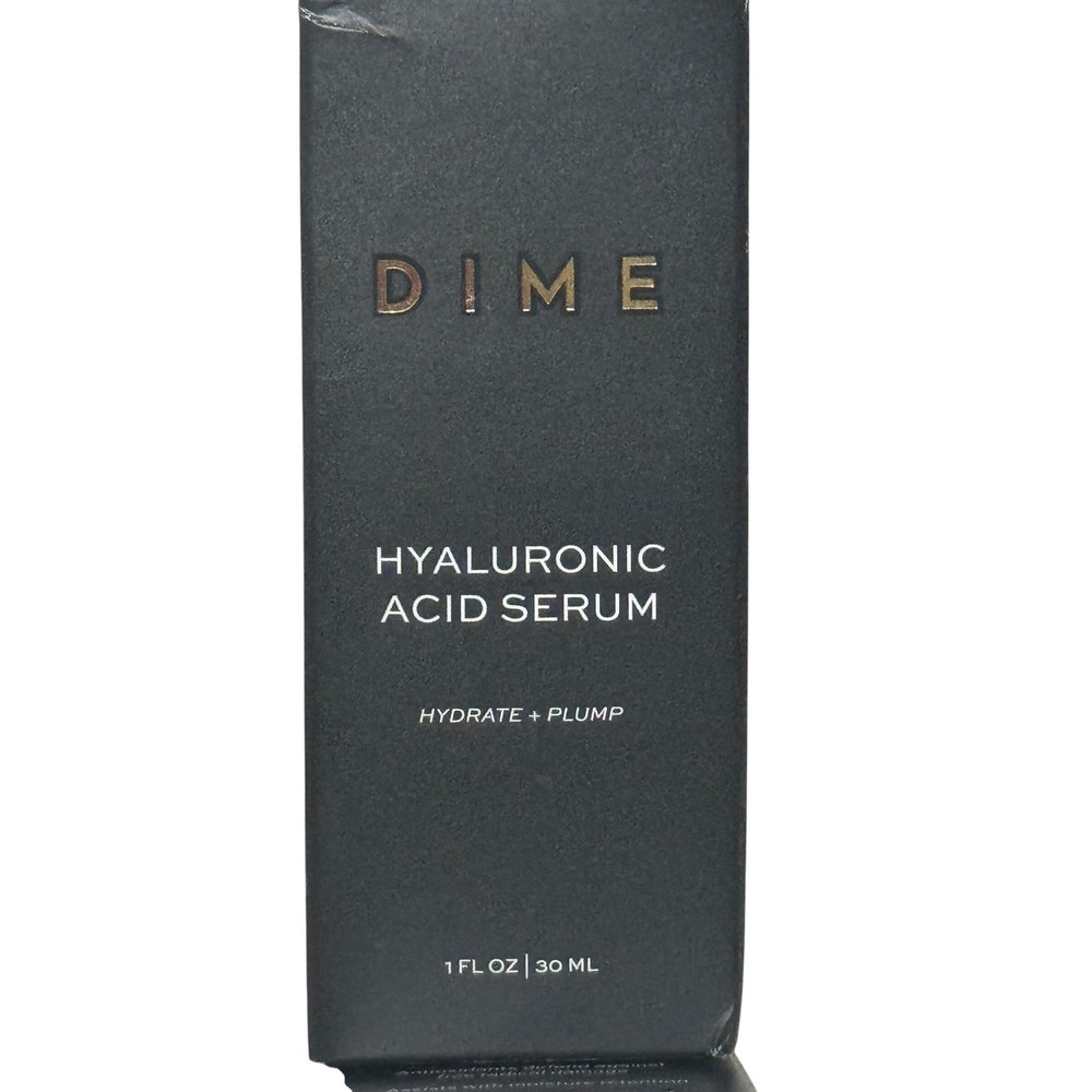 DIME Hyaluronic Acid & Hyper Glow Serum Set Hydrate Brighten Womens 1oz